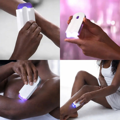 ⚡ Rasoir portable rechargeable – Fini les boutons de rasage, peau douce en quelques minutes